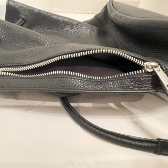 Lucky Brand Black Women's Faye Convertible Leather Backpack - Picture 6 of 6